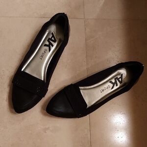 Anne Klein Sport Black Flats